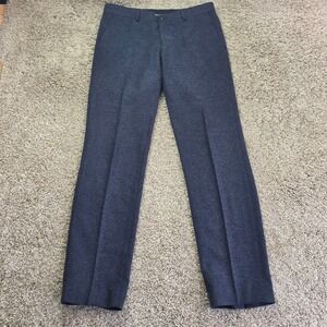 Tiger of Sweden Herris Dress Pants Mens 48 Blue Wool Blend Slim Trousers T60061